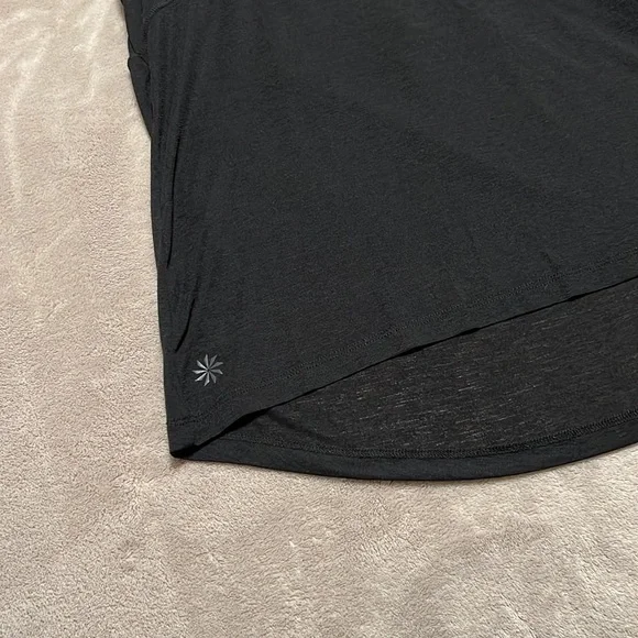 Athleta Black Tank Racerback with Built in Bra - Picture 6 of 13